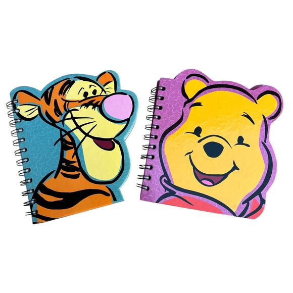 Disney Pooh Winnie the Pooh and Tigger Shaped 2-CT Notebooks - Picture 6 of 6